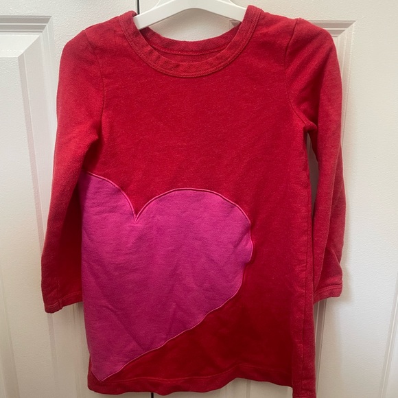 💕❤️Cat and Jack long sleeve heart dress 4T💕❤️ - Picture 2 of 4
